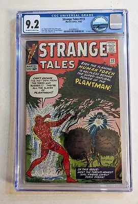 Buy Strange Tales #113 - Marvel 1963 - 1st Plantman. Puget Sound Collection CGC 9.2 • 1,588.45£