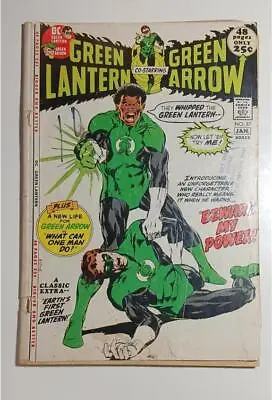 Buy Green Lantern #87 Jan 1972 Dc Comics First App John Stewart Sp Roll G/vg 3.0 • 179.49£