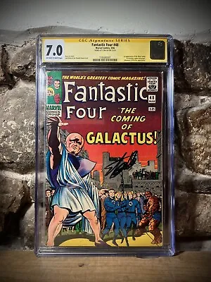 Buy Fantastic Four 48 CGC 7.0 Signed Stan Lee • 5,250£