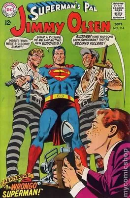 Buy Superman's Pal Jimmy Olsen #114 VG 4.0 1968 Stock Image Low Grade • 3.72£