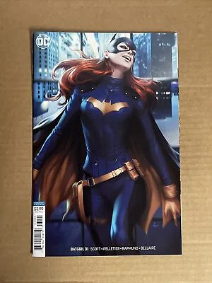 Buy Batgirl #31 Artgerm Variant First Print Dc Comics (2019) Batman • 7.17£