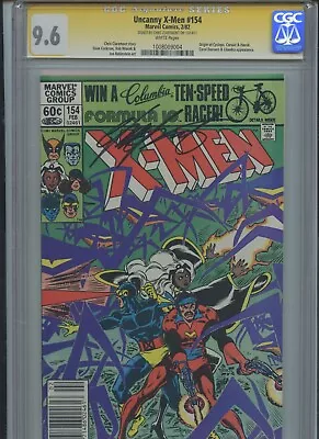 Buy Uncanny X-Men #154 1982 CGC Signature Series 9.6 (Signed By Chris Claremont) • 126.50£