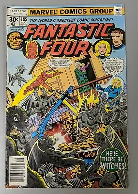 Buy Fantastic Four #185 1977 FN- 5.5 1st Nicholas Scratch Agatha Son • 14.20£