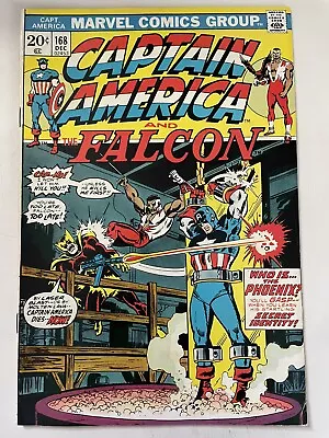 Buy Captain America #168 (Marvel 1973) 1st Appearance Helmut Zemo | Falcon App • 31.61£