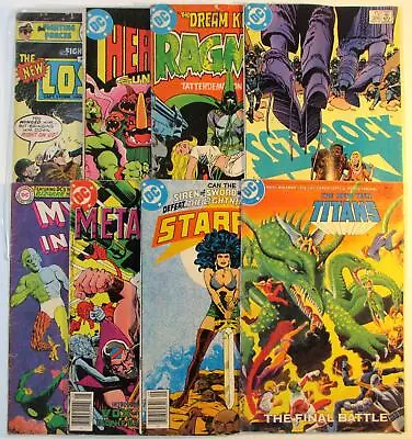 Buy Mixed Lot 8 #New Teen Titans 9,Starfire 7,Metal Men 51,Mystery.. DC 1965 Comics • 17.08£