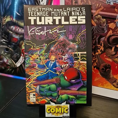 Buy Teenage Mutant Ninja Turtles #9 🔑 1st Cover App Of Splinter 1986 Signed W/COA • 89.95£