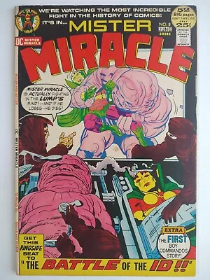 Buy DC Comics Mister Miracle #8 1st Appearance Gilotina; Jack Kirby Story/Art FN/VF • 18.07£