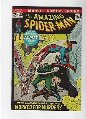 Buy Amazing Spider-Man #108 1st Appearance Of Sister Sun 1963 Series Marvel • 23.20£