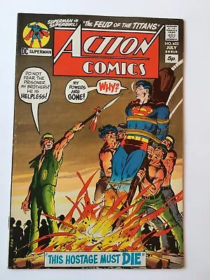 Buy Action Comics#402 FN+ (6.5) DC ( Vol 1 1971) Classic Neal Adams Cover • 16£