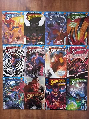 Buy SUPERMAN #1-12 (Williamson/Campbell/Redondo) DC Comics 2023 VFN/NM  • 40£