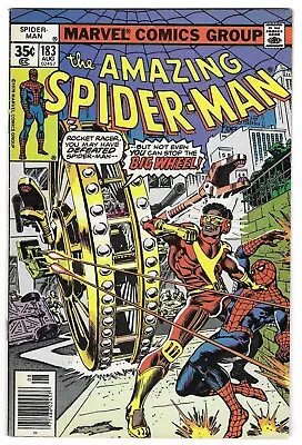 Buy Amazing Spider-Man #183 First Big Wheel  Marvel 1978 • 6.39£