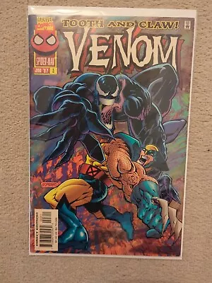 Buy Venom Tooth And Claw  # 3  Marvel Comic (Wolverine) • 8£