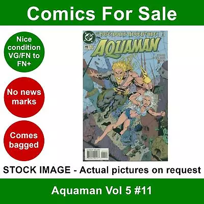 Buy DC Aquaman Vol 5 #11 Comic - VG/FN+ 01 August 1995 • 3.99£