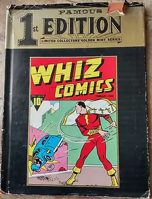 Buy Famous 1st Edition Whiz Comics 2 RARE HARD COVER & Dust Jacket  1st SHAZAM!  HTF • 72.18£