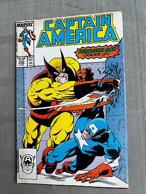 Buy Captain America Volume 1 No 330 Vo IN Very Good Condition/Very Fine • 10.28£