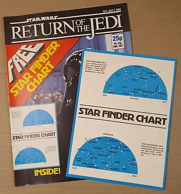 Buy STAR WARS: RETURN OF THE JEDI # 3 - Weekly July 1983 - With Free Gift- Marvel UK • 19.95£