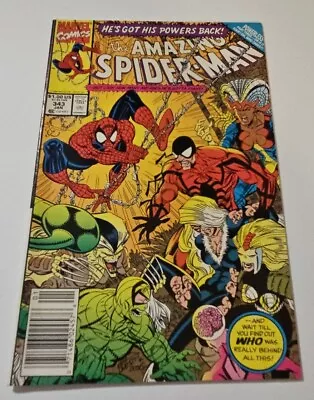 Buy AMAZING SPIDER-MAN #343 (Spider-Man)  1st CAMEO APP. CARDIAC! • 5.51£