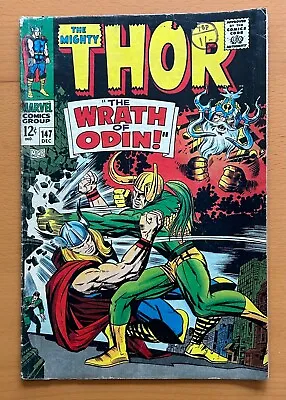 Buy Thor #147 Silver Age Comic (Marvel 1968) • 18.75£