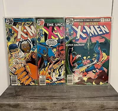 Buy Uncanny X-Men Comic Vintage 1963 Issues #115, #116, #117. FN To VF Condition. • 90.67£