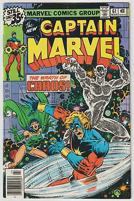 Buy Captain Marvel #61 (Mar 1979, Marvel), G-VG Condition (3.0), Drax App. • 4£