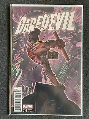 Buy Marvel Comics Daredevil #16 NYC Variant Lovely Condition • 14.99£