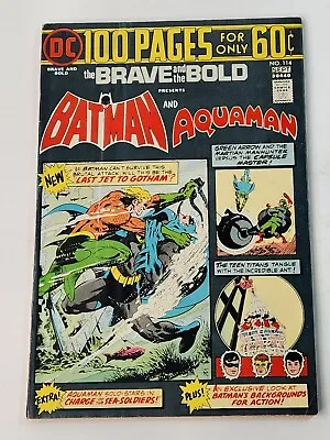 Buy Brave And The Bold 114 DC Comics 100 Pages Bronze Age 1974 • 13.45£