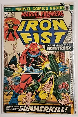 Buy Marvel Premiere No. 24 - Iron Fist - Sept. 1975 • 7.91£