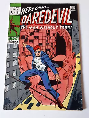 Buy DAREDEVIL # 51 1969 Marvel COMIC (VOL. 1 1964) VFN- BARRY WINDSOR SMITH • 16.99£
