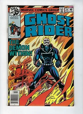 Buy GHOST RIDER # 34 (THE DEMON WIITHIN, Cents Issue, Feb 1979) • 8.95£