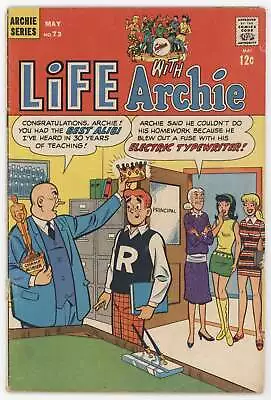 Buy Life With Archie 73 Archie 1968 GD VG Betty Veronica Mod Mini Skirt GGA Pie Figh • 3.46£