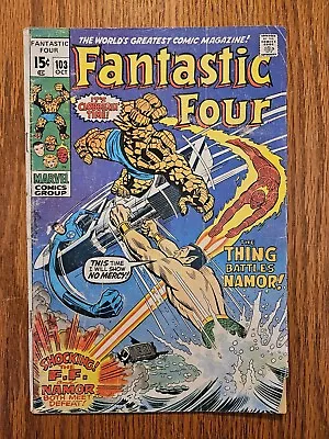 Buy Fantastic Four #103 (Marvel, 1970) 2nd App Of Agatha Harkness • 6.35£