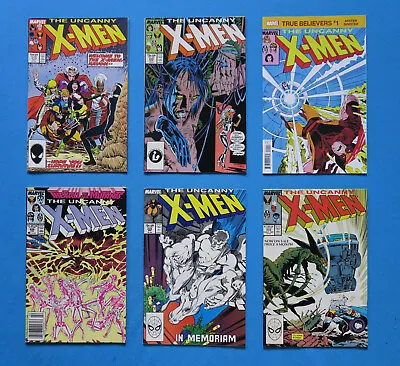 Buy Uncanny X-Men 219 220 221(Reprint) 226 228 233 VF-/VF • 11.09£