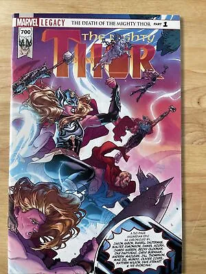 Buy Mighty Thor #700 (2017) Marvel Comics Death Of Mighty Thor Jane Foster • 6.40£
