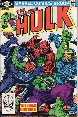Buy Marvel The Incredible Hulk #269 (Mar. 1982) Low Grade • 2£