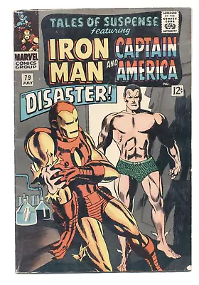 Buy Tales Of Suspense #79 FN- 6.5 / 1st Cosmic Cube / Sub-Mariner Appearance • 55.32£
