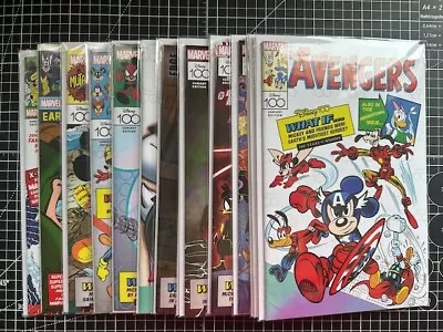 Buy Lot Of 14 Marvel Disney Cover Variants Avengers, FF, X-Men, Spider-Man • 55.97£