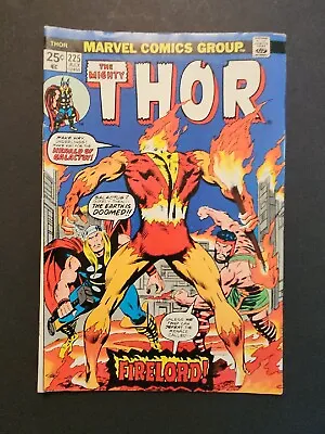 Buy THOR #225 - First Firelord  (Marvel, 1974, FN 6.0) No Stamp • 31.72£