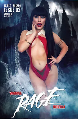 Buy Vampirella Dracula Rage #3 Cvr E Cosplay (08/11/2023) • 3.30£