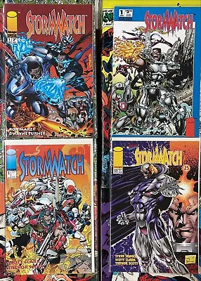 Buy Stormwatch #1, 25 Special #1, Sourcebook #1 Lot Of 4 Image Comics Jim Lee 1994-5 • 6.35£