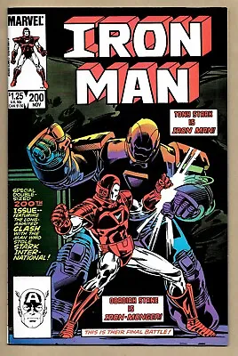 Buy Iron Man (Vol. 1)_#200_VF 8.0_1st App. Iron Monger_Marvel Comics_s1 • 7.11£