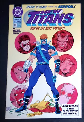 Buy The New Teen Titans #99 DC Comics 1st Appearnce Of Aresenal NM • 12.99£