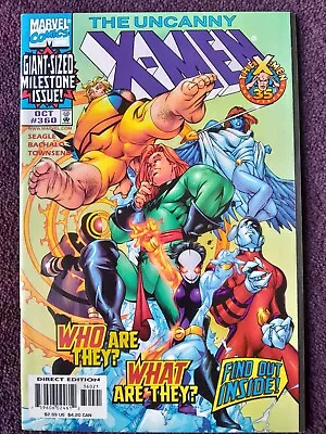 Buy Comics; Uncanny X Men 360,361,362, 1998 Featuring Gambit And Professor X. • 15£