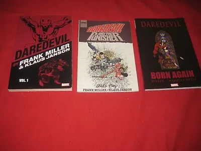 Buy Daredevil Frank Miller Vol 1 158-161 163-172 168 Punisher 183 Born Again 227 Tpb • 90£