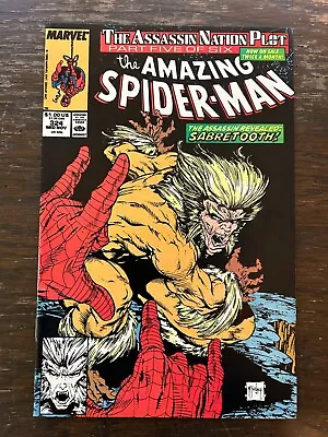 Buy THE AMAZING SPIDER-MAN 324 NM-/VF+ TODD MCFARLANE Spawn X-Force Uncanny X-Men • 7.99£