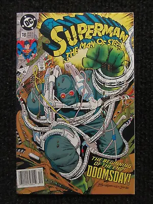 Buy Superman:The Man Of Steel #18 Dec1992  1st Printing!! Higher Grade!!  See Pics!! • 19.19£