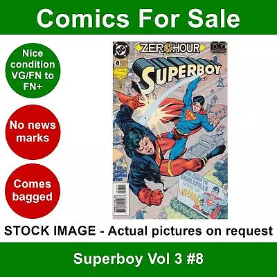 Buy DC Superboy Vol 3 #8 Comic - VG/FN+ 01 September 1994 • 3.99£