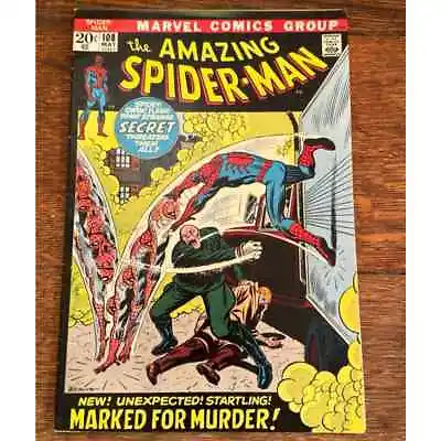 Buy Amazing Spider-Man Vol 1 #108 (1972) • 21.58£