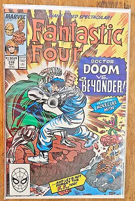Buy Fantastic Four #319 Vol1 Marvel Com Dr Doom Vs Beyonder October 1988 • 25.74£