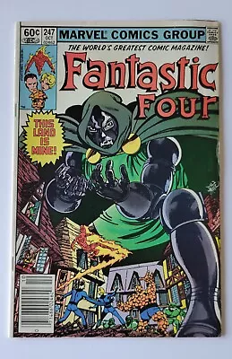 Buy Fantastic Four #247 KEY 1st App Of Kristoff Vernard, Later Becomes Doctor Doom! • 12.05£