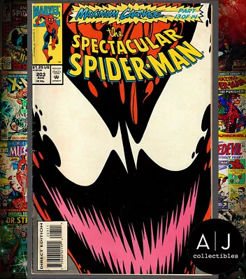 Buy Spectacular Spider-Man #203 VG+ 4.5 (Marvel) 1993 • 2.52£